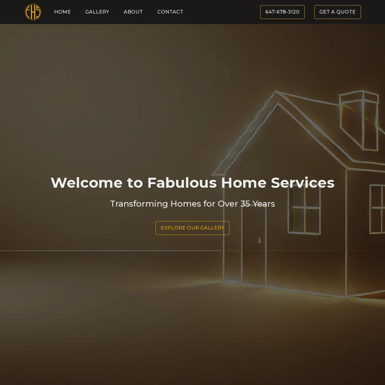 Fabulous Home Services Screenshot